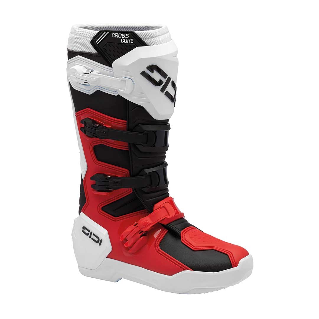 Sidi Crosscore CE Boots Red/Black/White