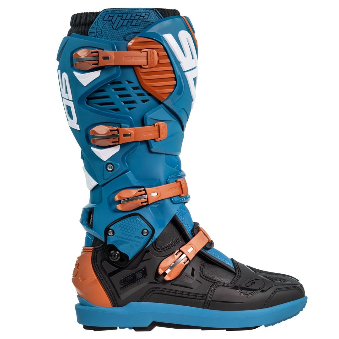 Sidi Crossfire 3 SRS CE Boots Petrol/Bronze - Image 3