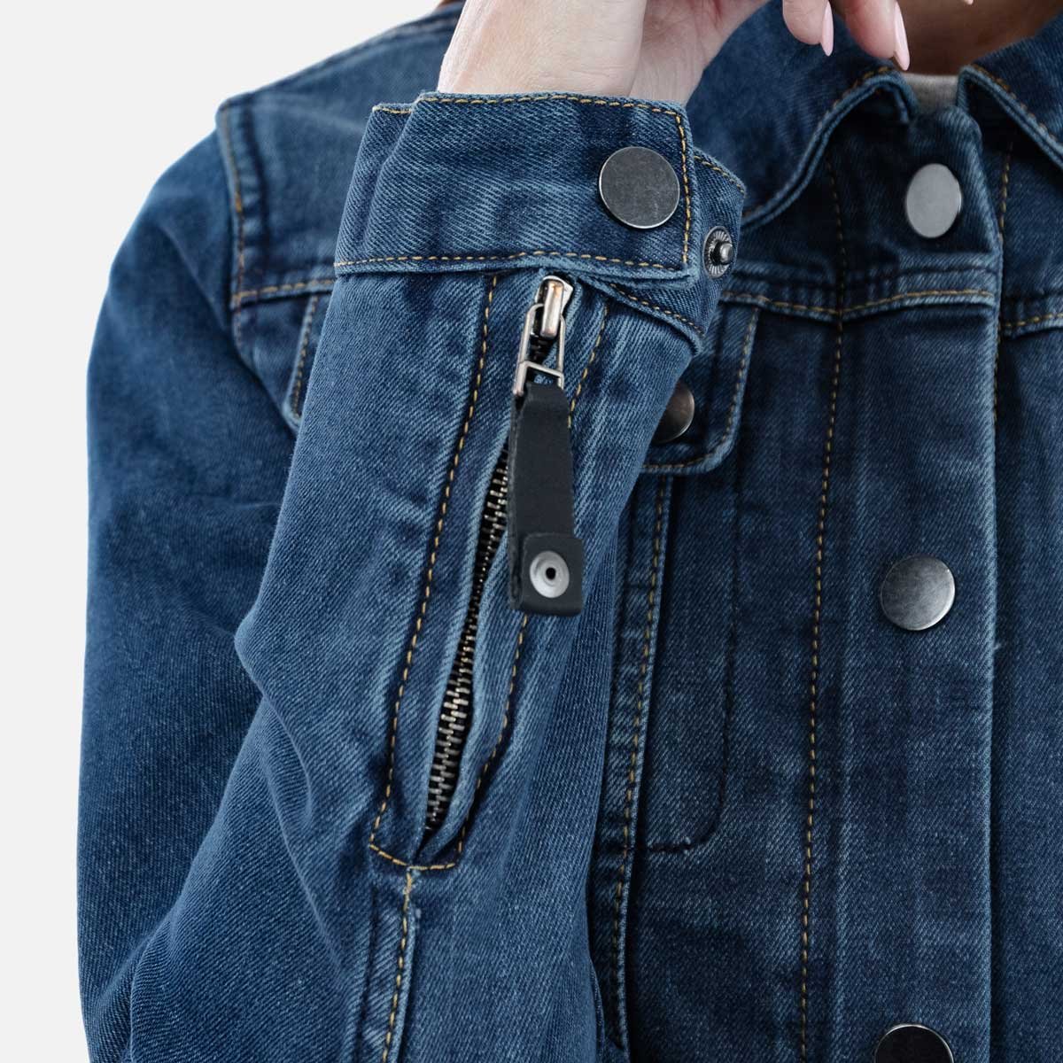 Spada Tura Trucker CE Ladies Washed Blue - Image 9