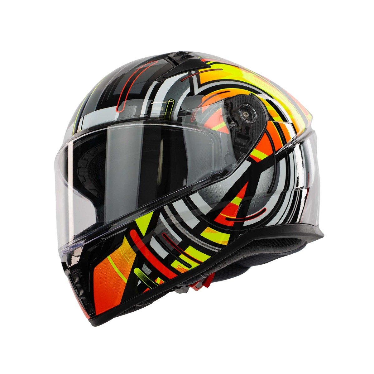 Spada Raiden 3 Cyclone Yellow Helmet - Image 2
