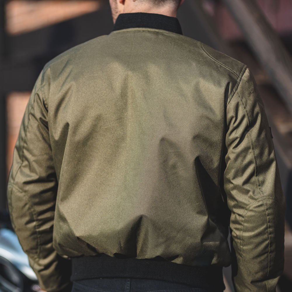 Spada Airforce 1 CE WP Bomber Jacket Olive - Image 5