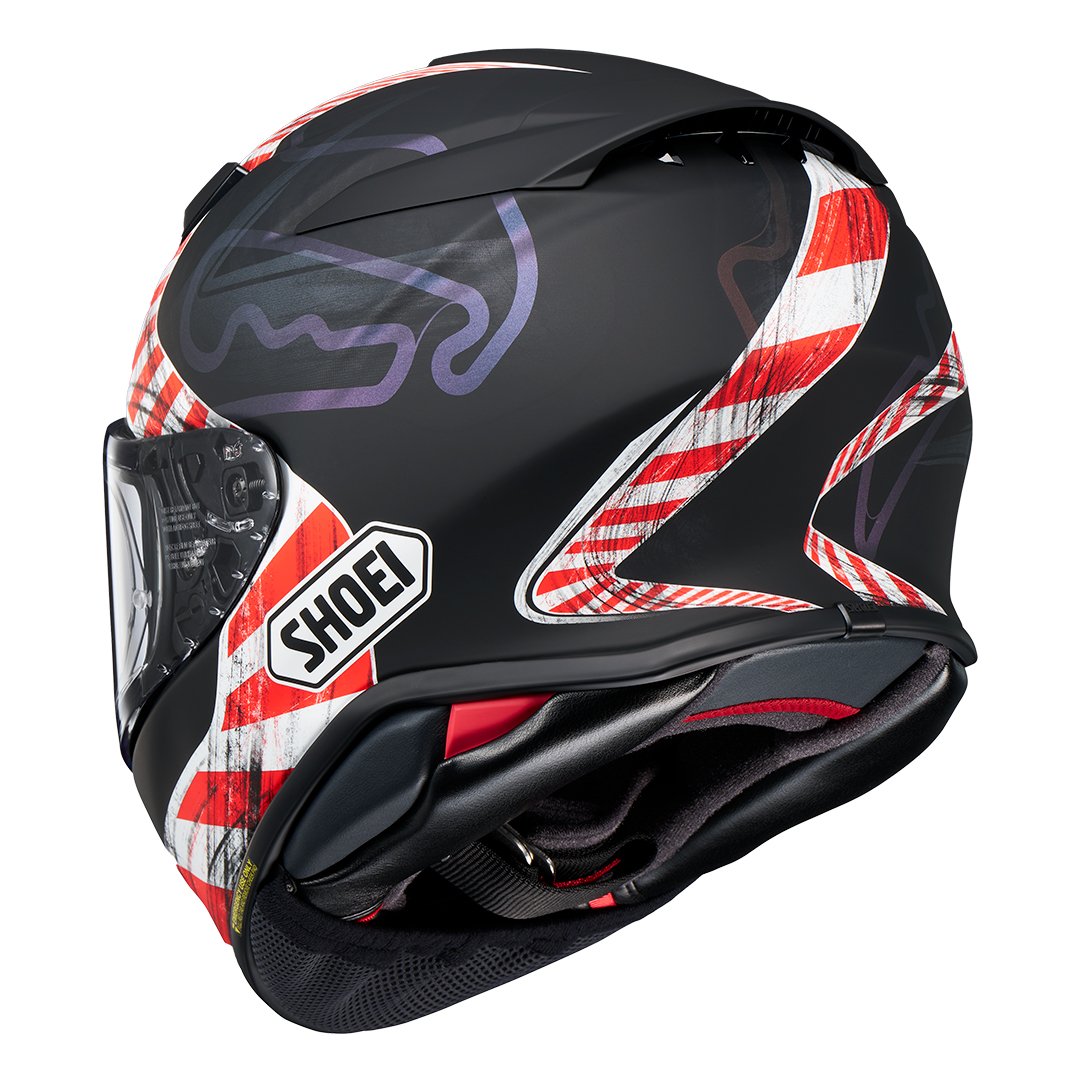 Shoei NXR2 Knee Down TC-5 Helmet - Image 4