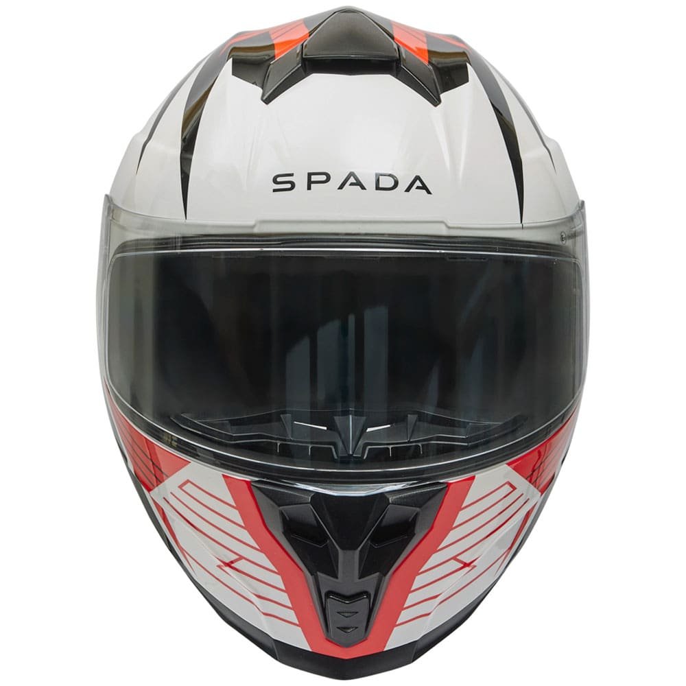 Spada Raiden 2 Thunder Black/White/Red Helmet - Image 2