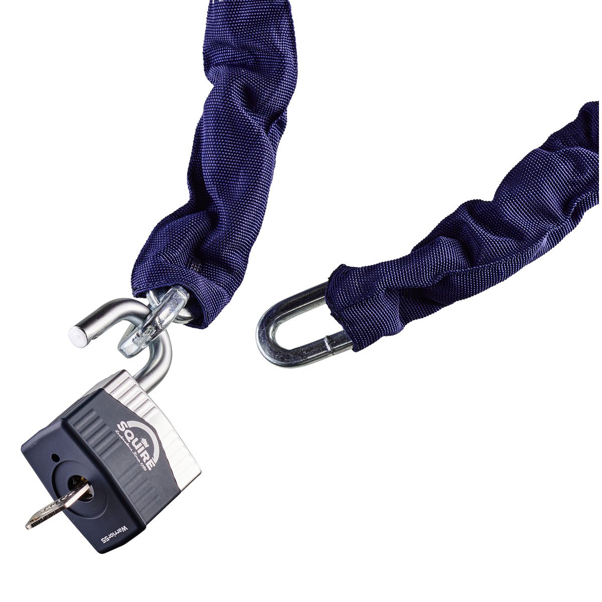 Squire Warrior Max 10mm Chain/65mm Padlock - Image 3