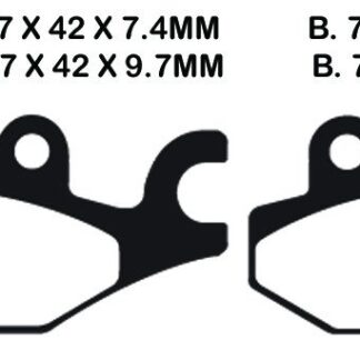 EBC Brake Pads FA165TT