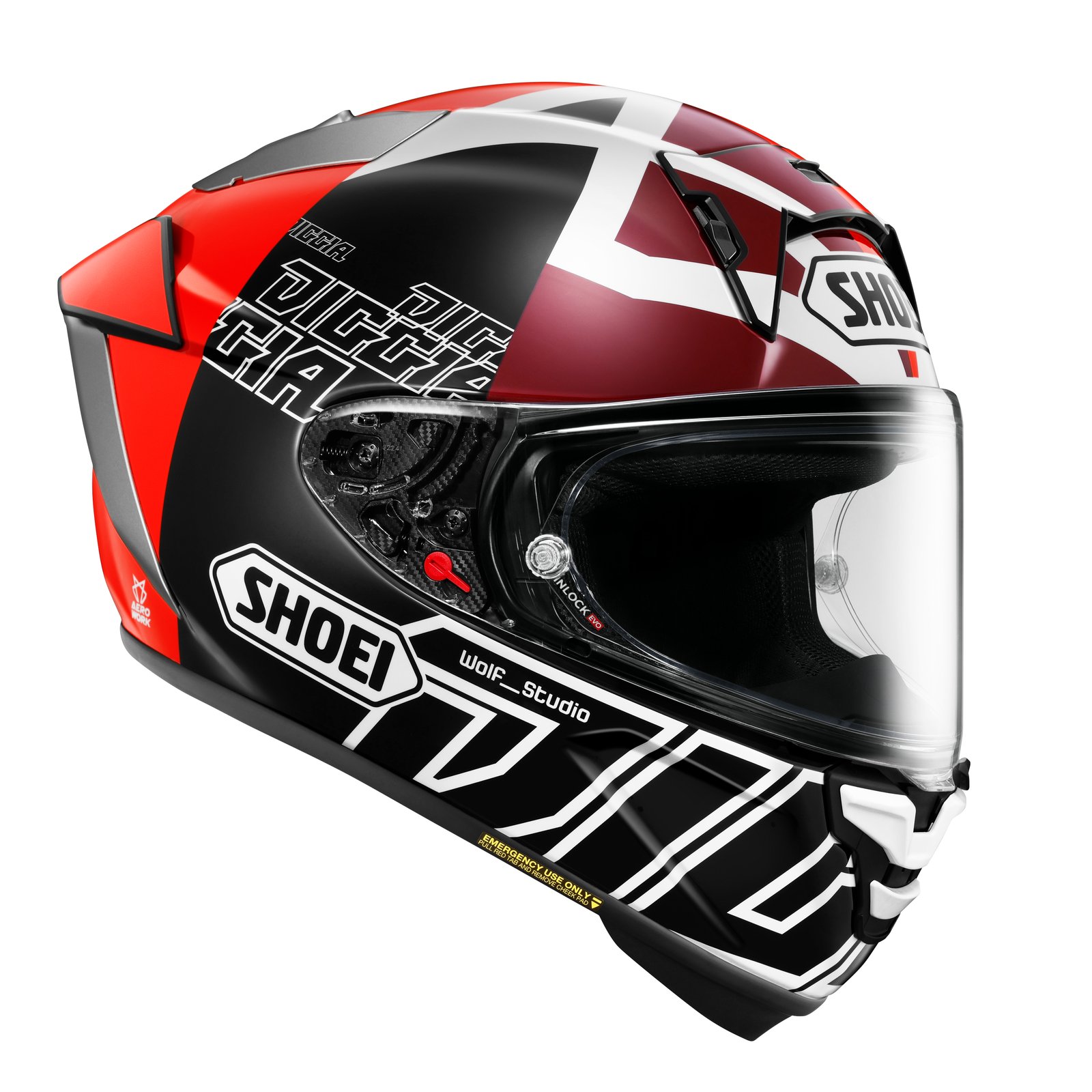 Shoei X-SPR Pro Diggia2 TC-1 Helmet - Image 3