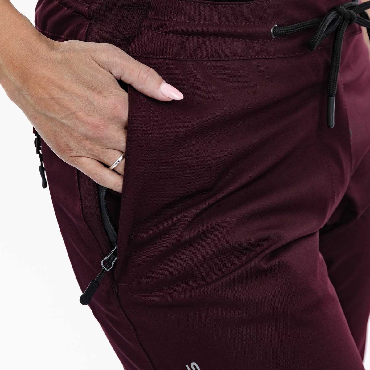 Spada Dash CE Ladies Trousers Short Leg Port Red - Image 10