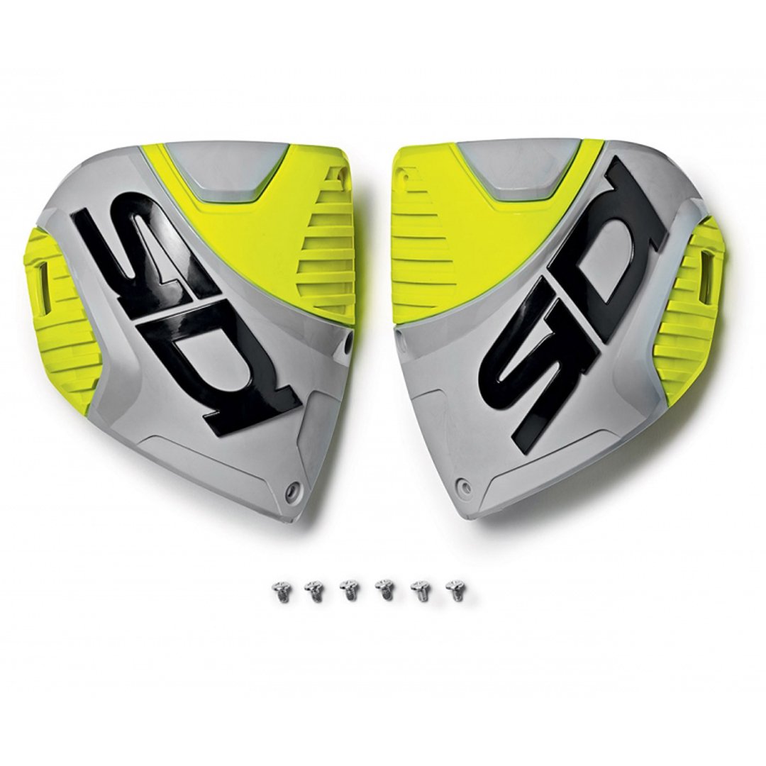 Sidi Crossfire 3 Shin Plate Ash/Yellow Flo