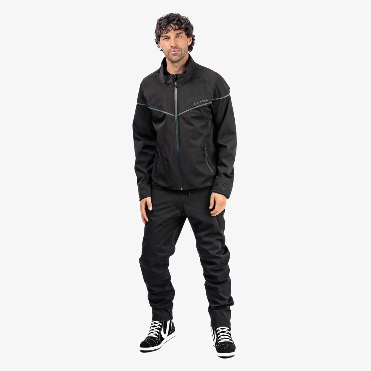 Spada Dash CE Mens Jacket Stealth Black - Image 3