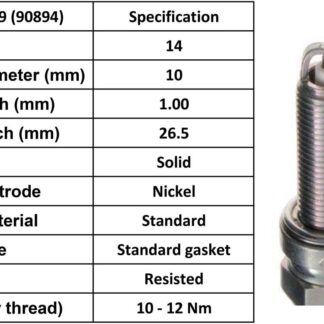 NGK Spark Plug LMAR8F-9 Plugs [Box 10]