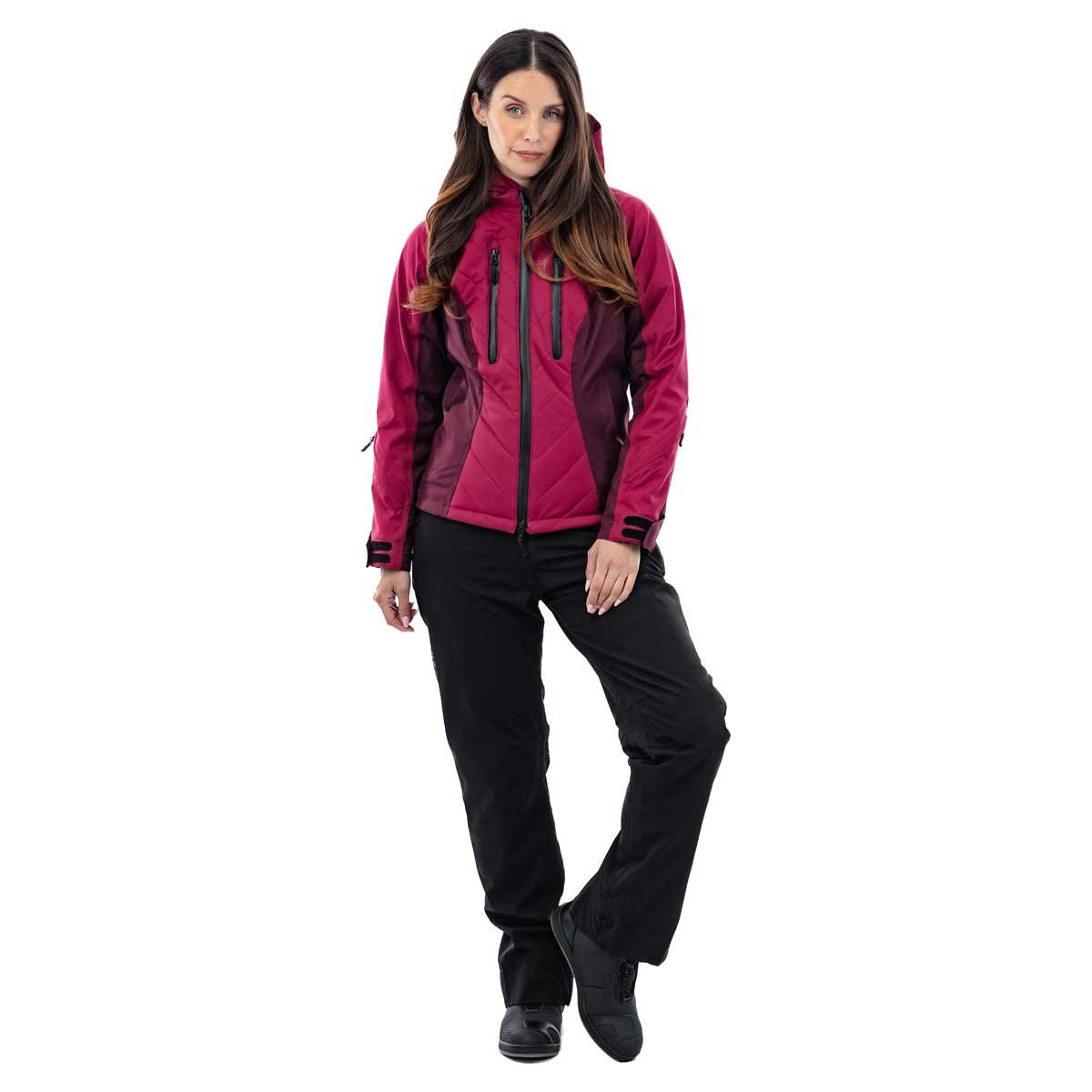 Spada Bella CE WP Quilted Jacket Port Red - Image 4