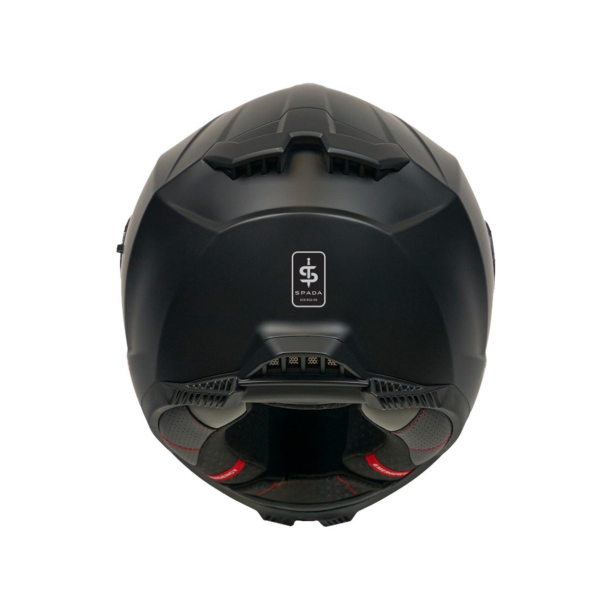 Spada SP18 Matt Black Helmet - Image 4