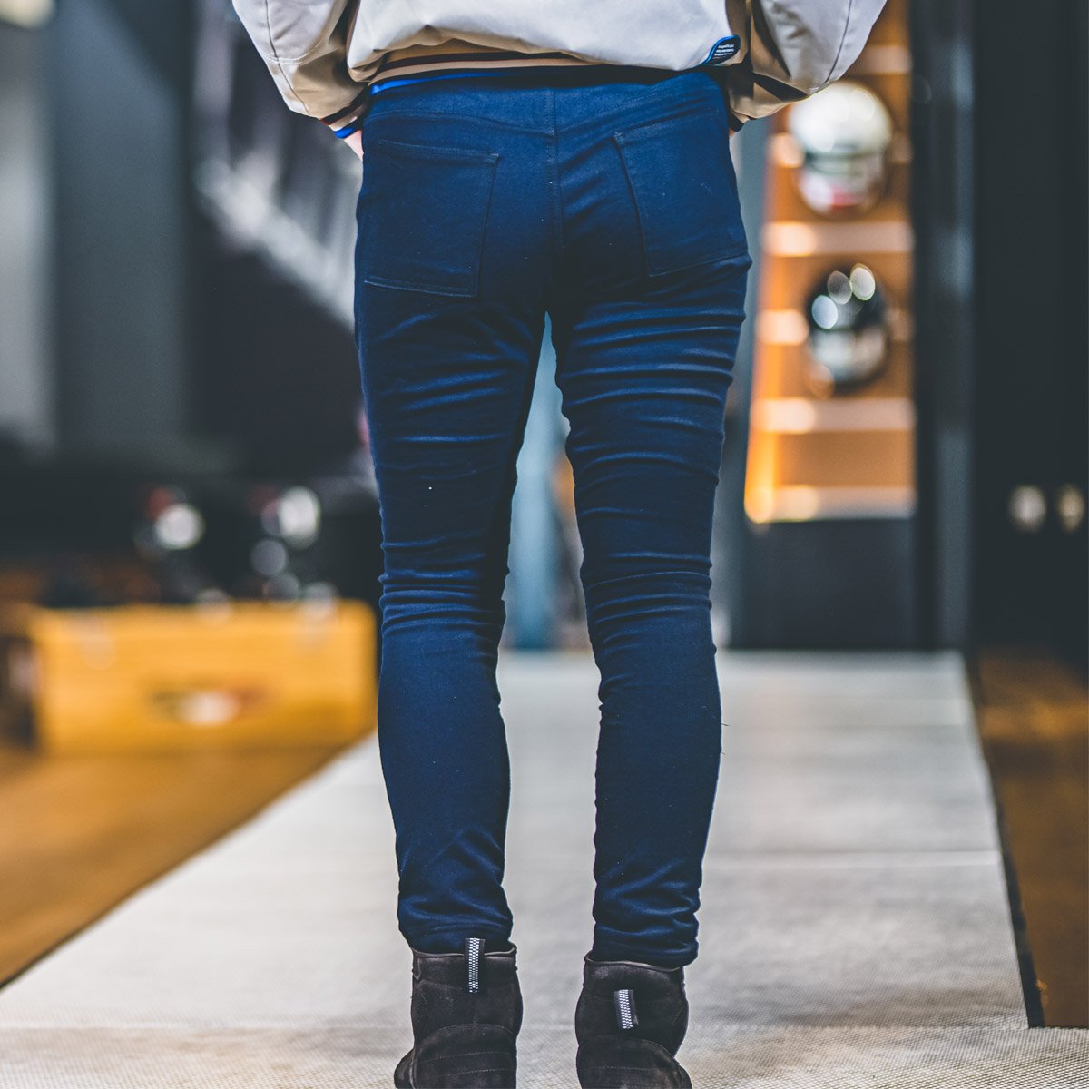 Spada Hugger CE Ladies Jeggings Blue - Image 4