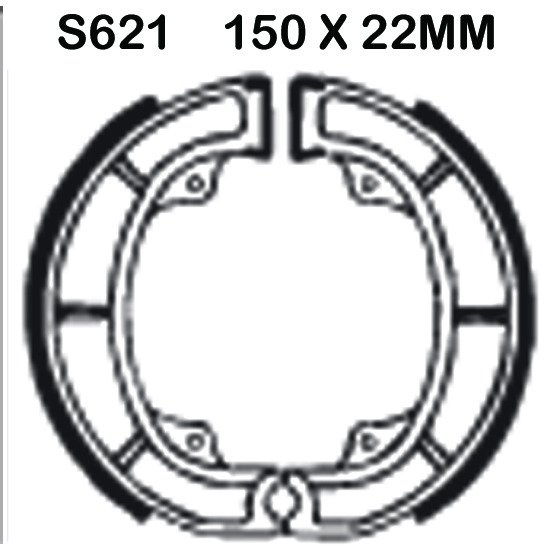 EBC Brake Shoes S621-SPECIAL ORDER