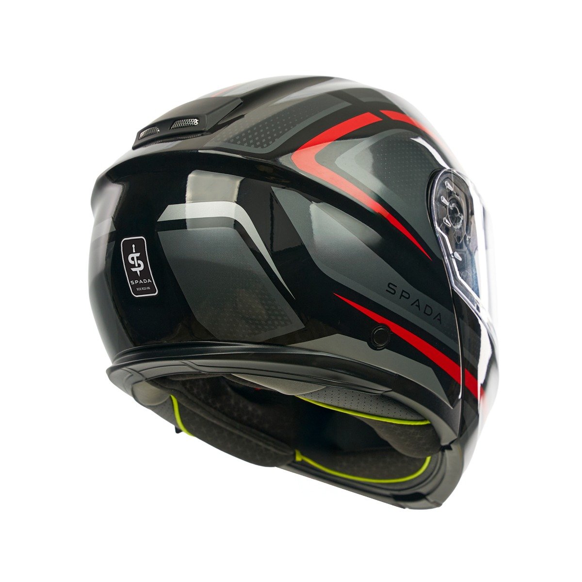 Spada Sirius Flow Orange Helmet - Image 7