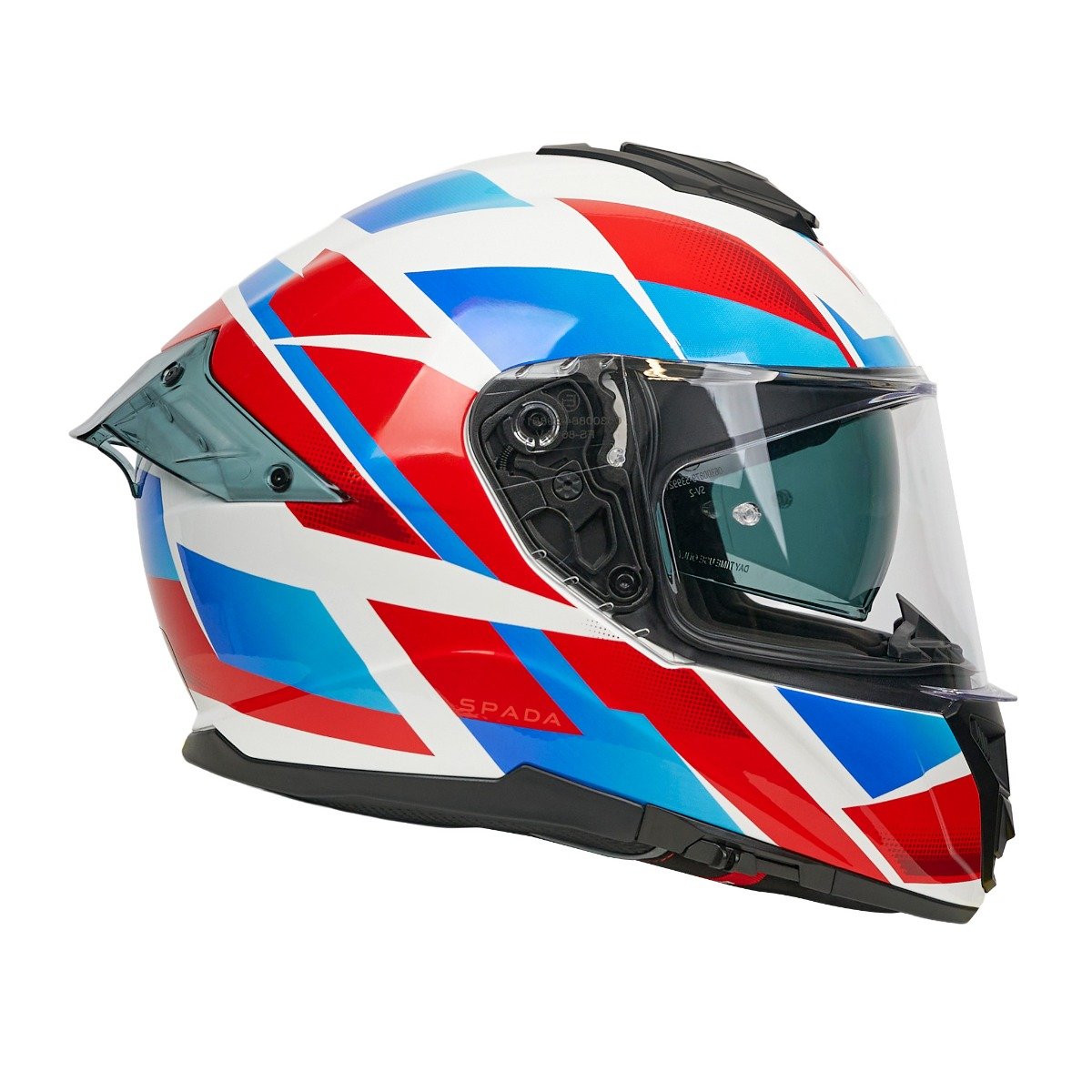 Spada Blade Sabre White/Blue/Red Helmet - Image 7
