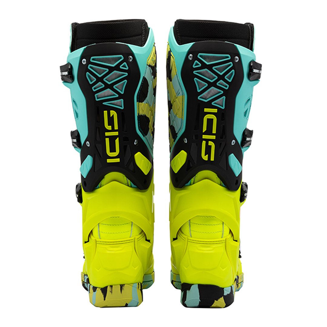 Sidi Crossair X CE Boots Mint/Fluo Yellow - Image 5