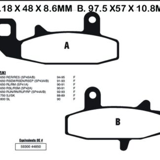 EBC Brake Pads FA147R