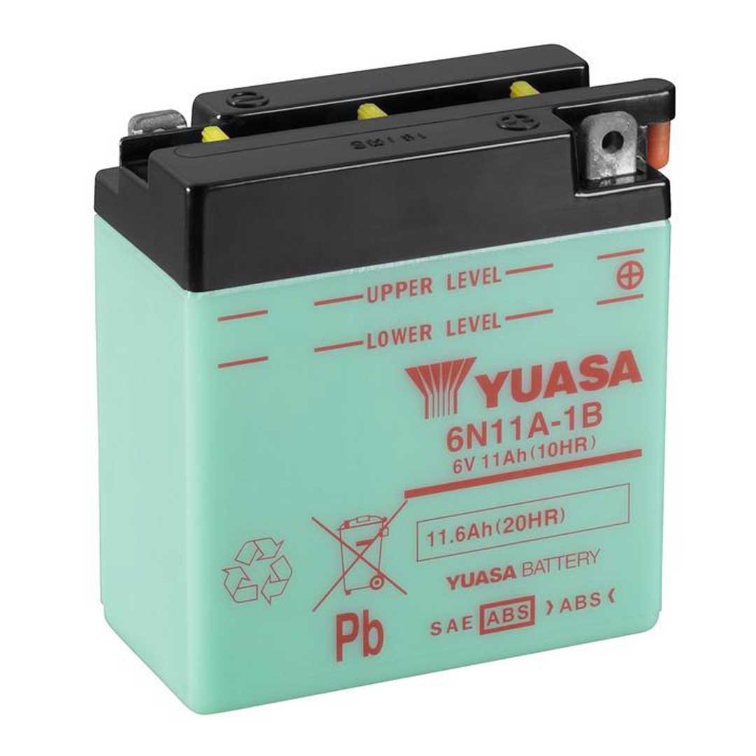 Yuasa Batteries 6N11A-1B