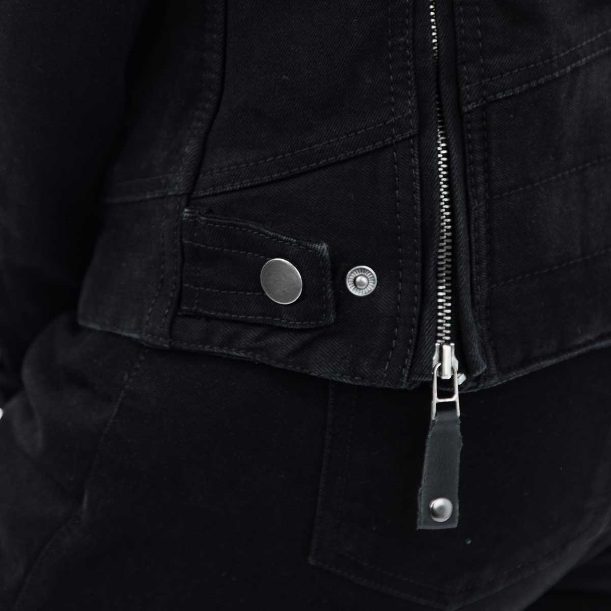 Spada Tura Trucker CE Ladies Solid Black - Image 11
