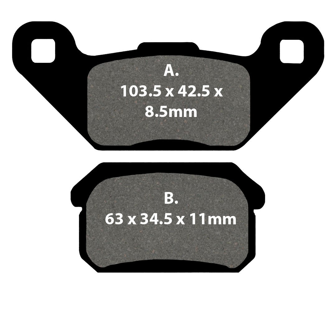 EBC Brake Pads FA431TT-SPECIAL ORDER