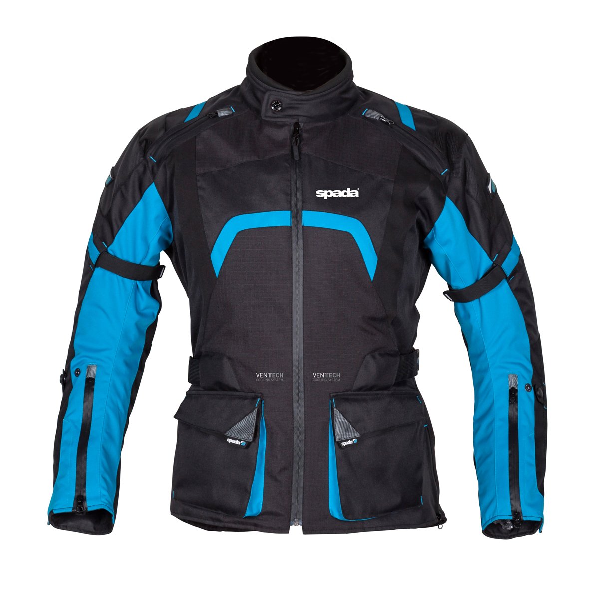 Spada Textile Jacket Base Black/Blue