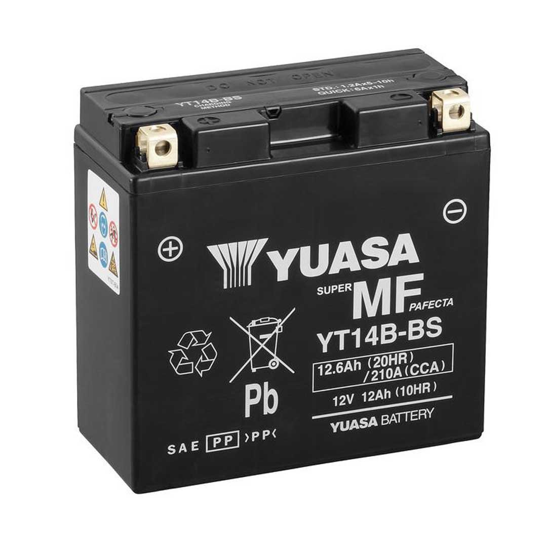 Yuasa Batteries YT14B-BS/YT14B-4