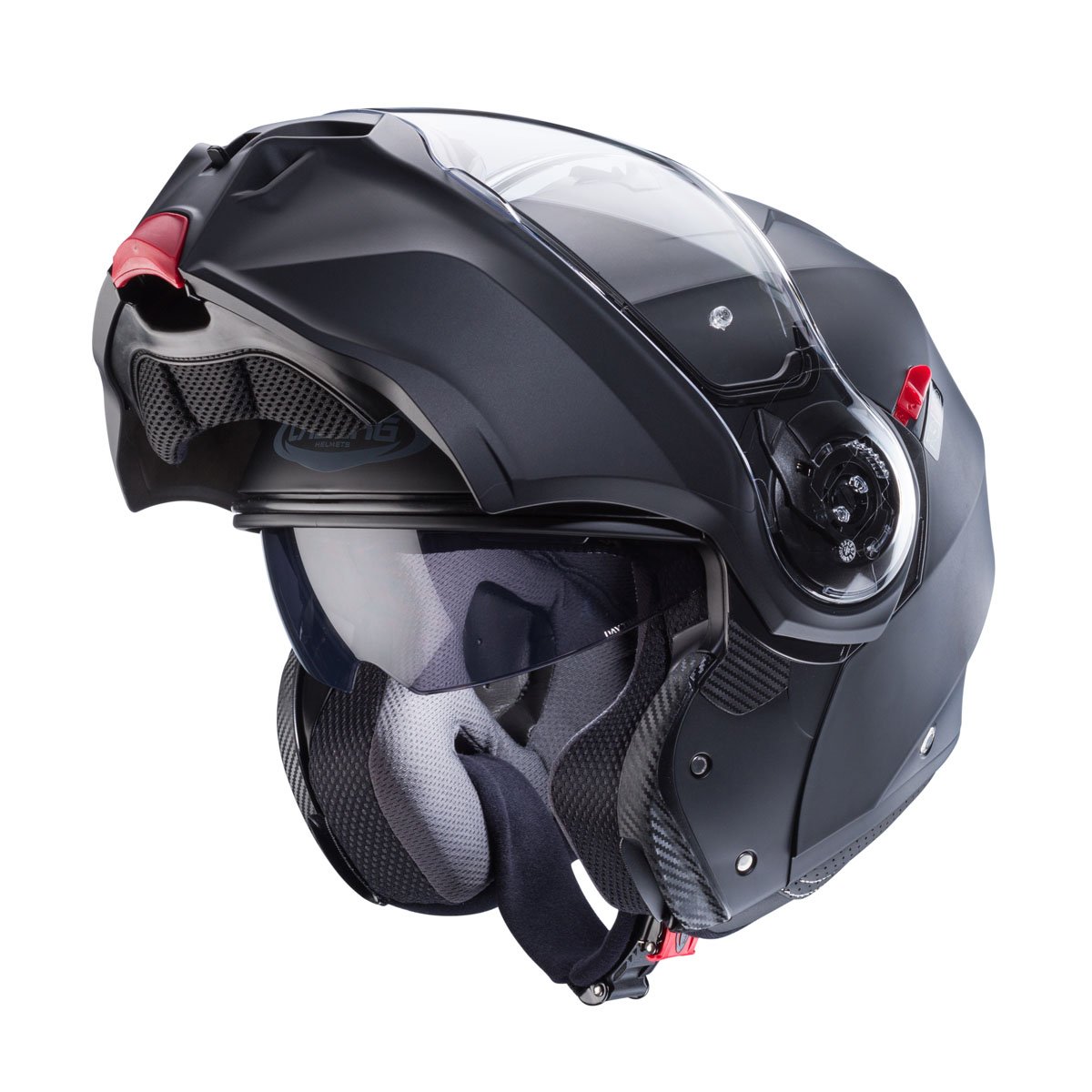 Caberg Duke Evo Matt Black Helmet - Image 2