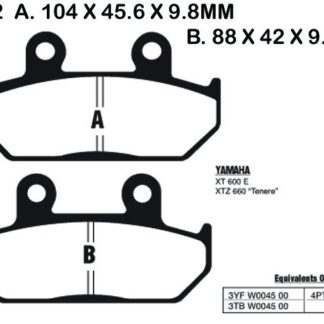EBC Brake Pads FA172TT