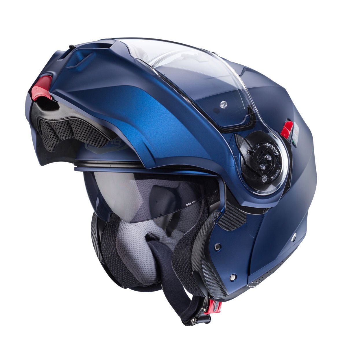 Caberg Duke Evo Matt Blue Helmet - Image 2