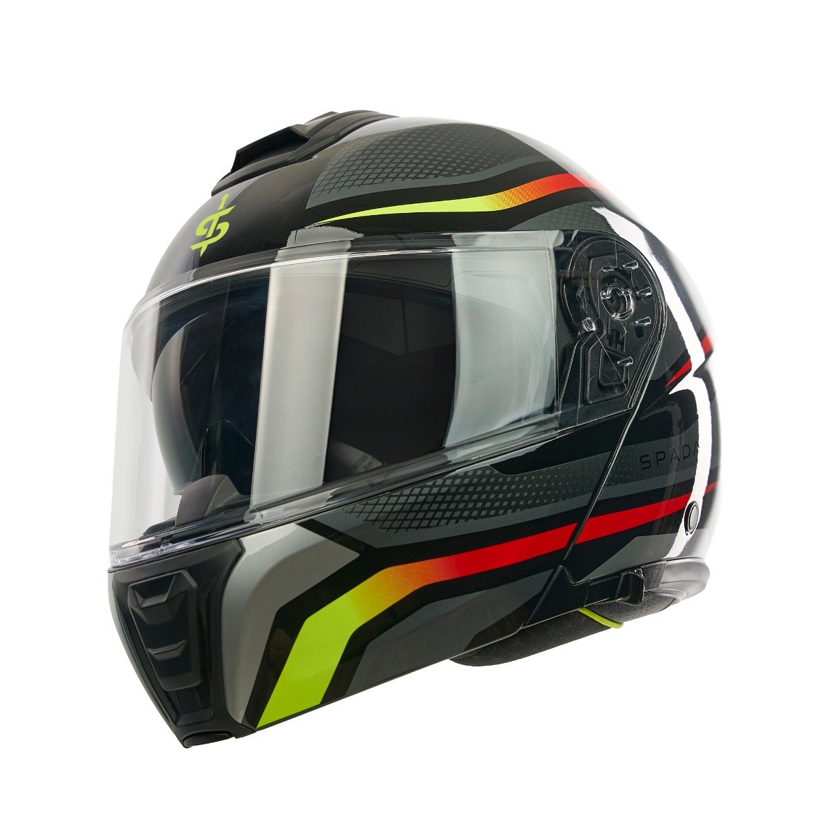 Spada Sirius Flow Orange Helmet - Image 2