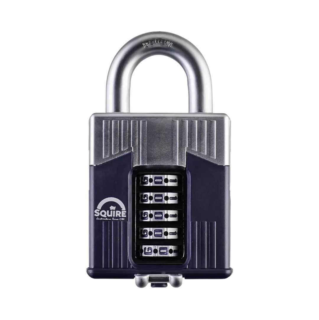 Squire Padlock Warrior Combi 65