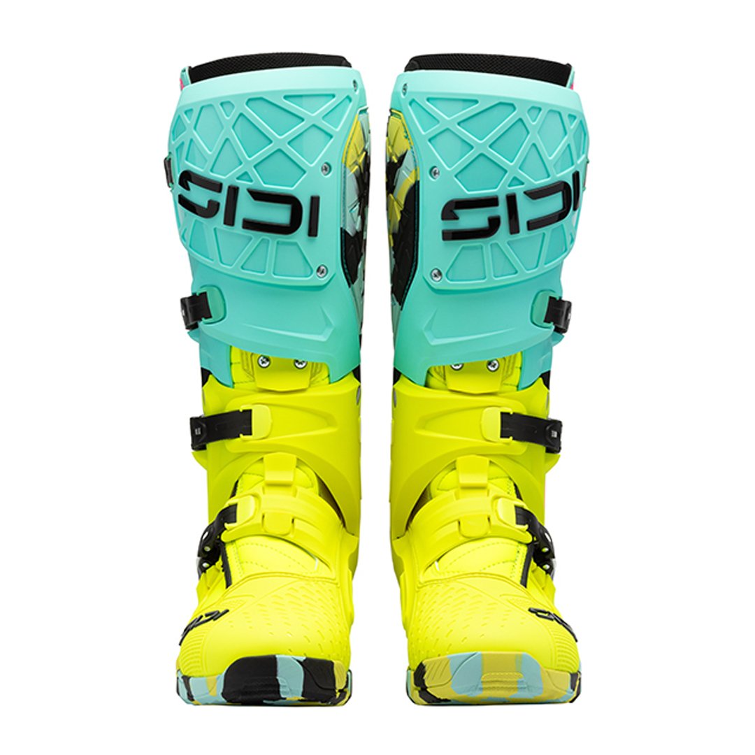 Sidi Crossair X CE Boots Mint/Fluo Yellow - Image 4