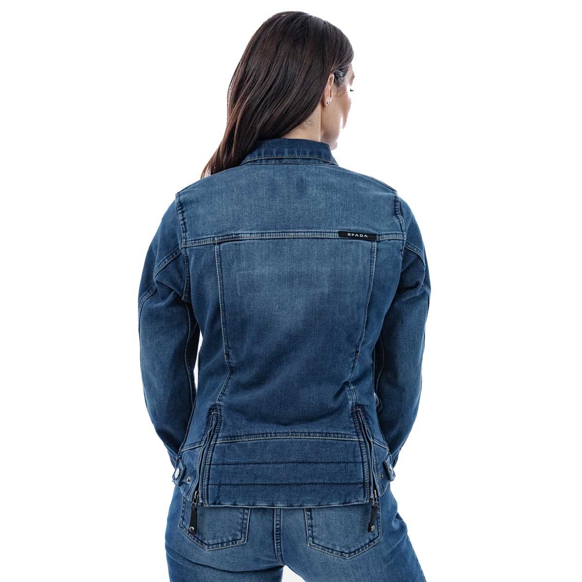Spada Tura Trucker CE Ladies Washed Blue - Image 5