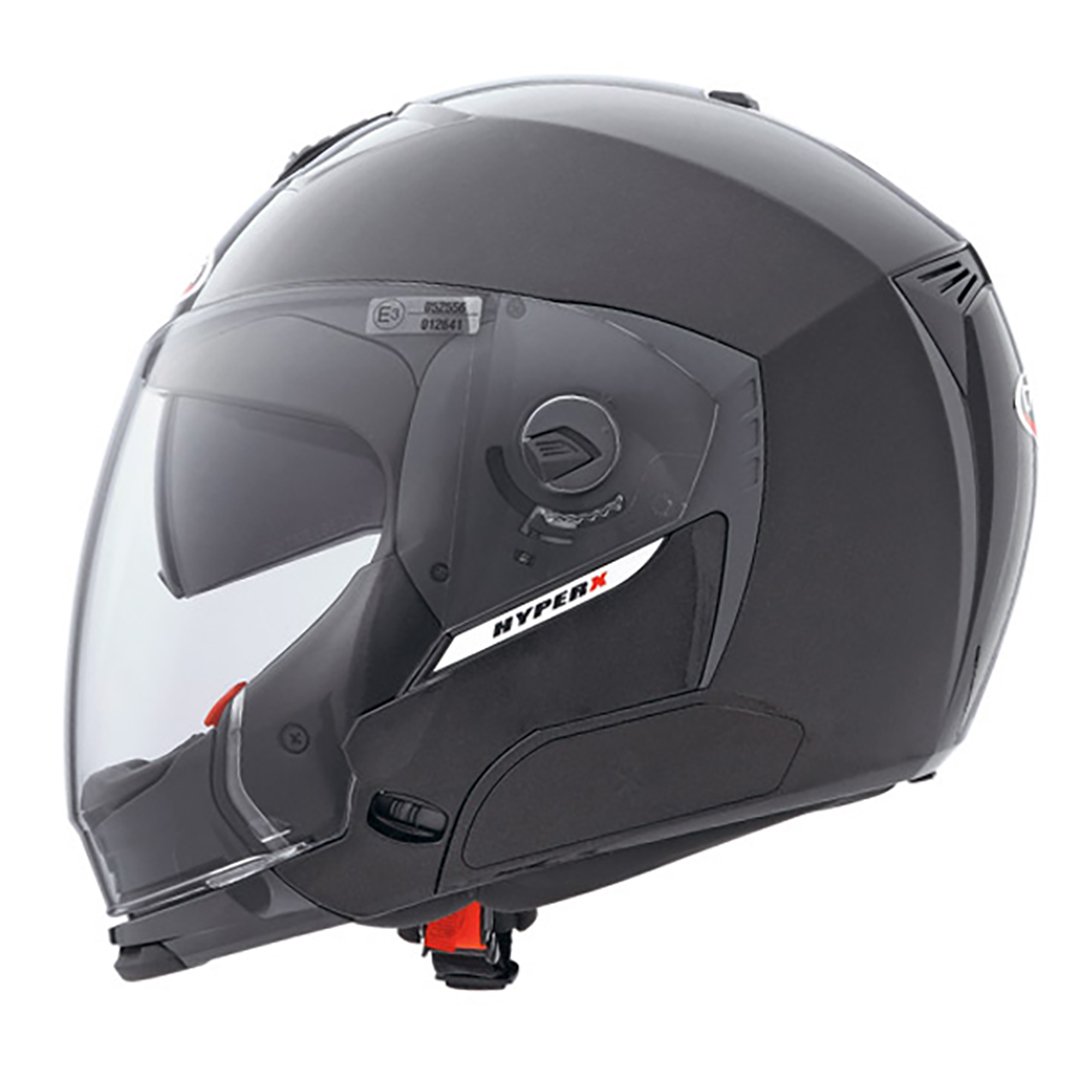 Caberg Hyper X Metal Black Full Face Motorcycle Helmet - Extra Small