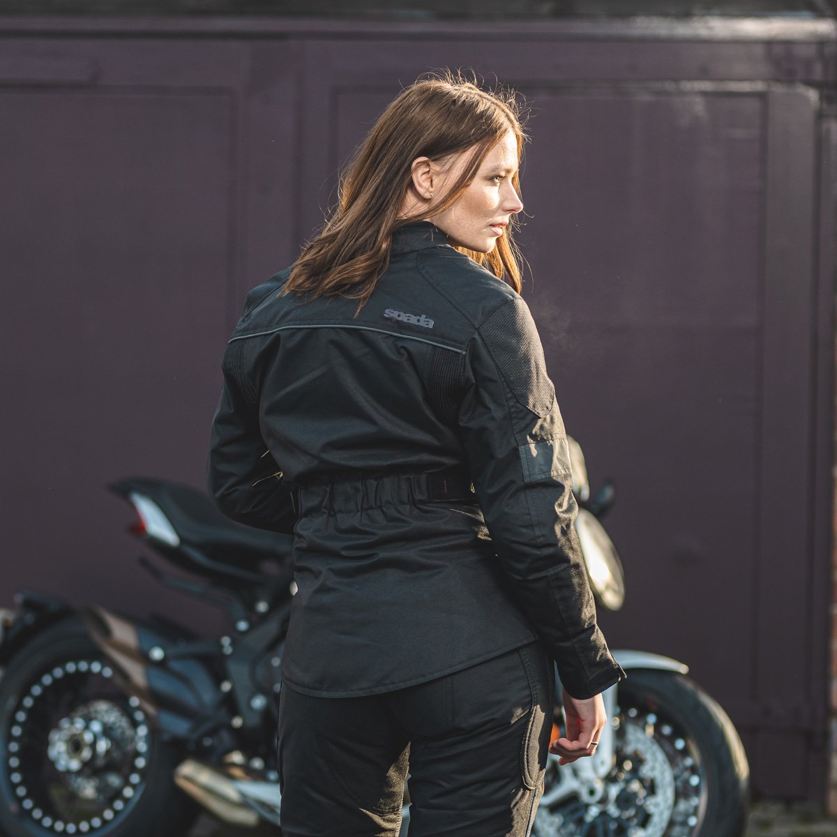 Spada Barn Q CE WP Ladies Jacket Black - Image 5