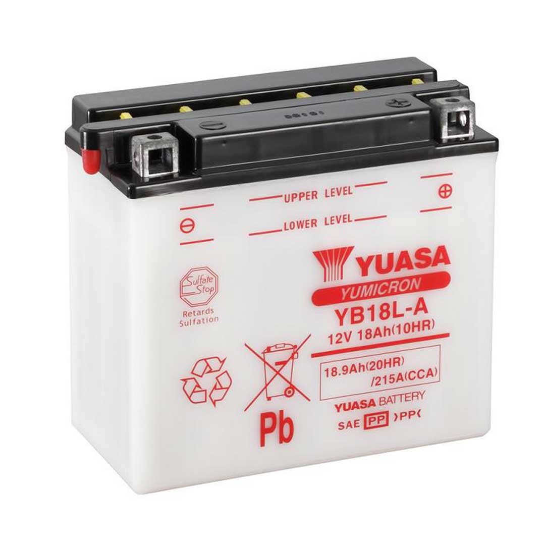 Yuasa Batteries YB18L-A (CP) With Acid