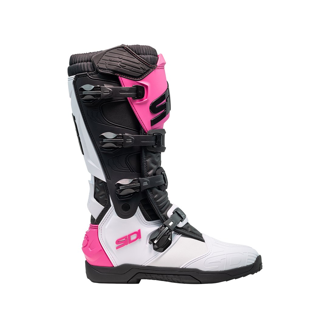 Sidi X-Power SC CE Boots White/Black/Pink S/O
