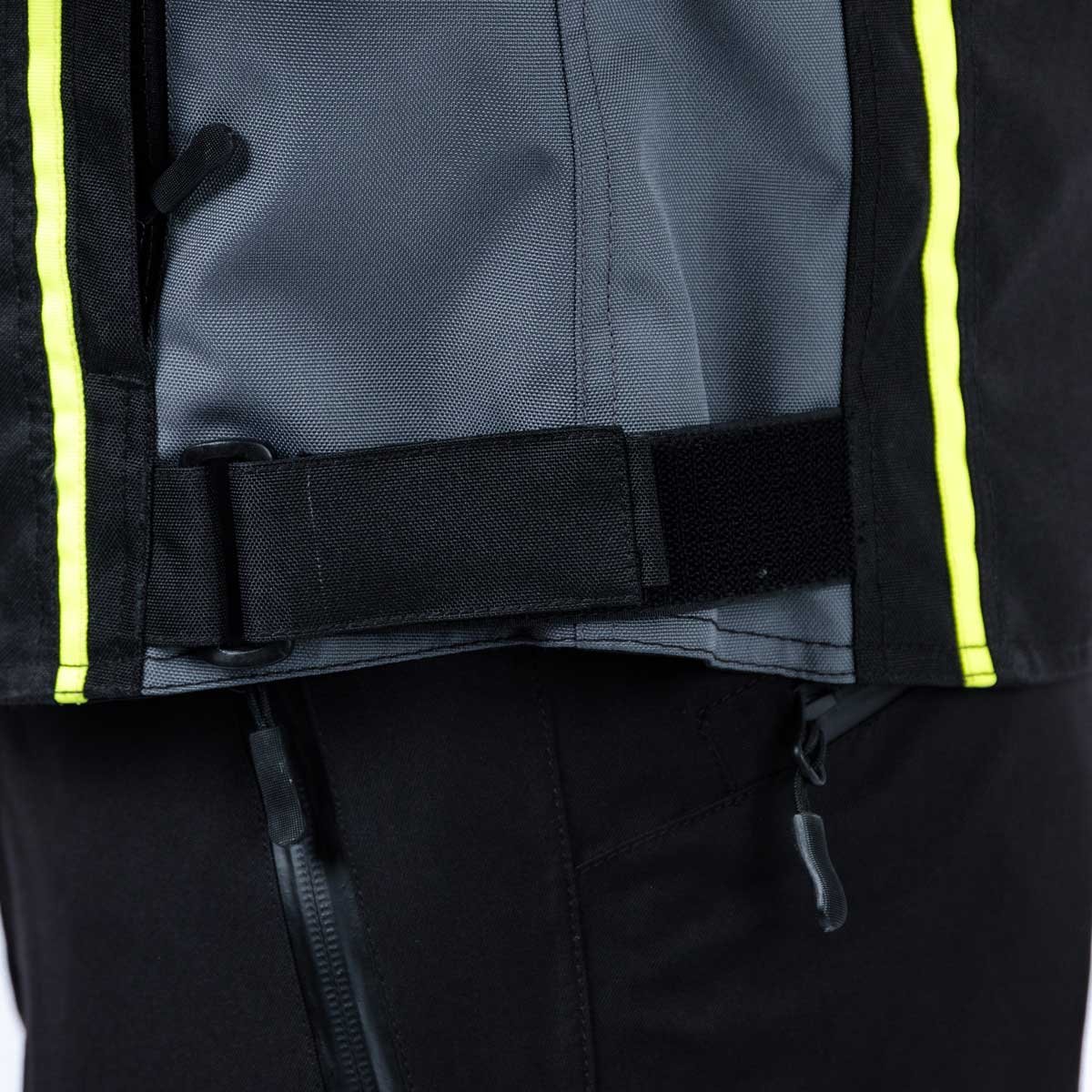 Spada Pace Rev.2 CE WP Jacket Black/Grey/Fluo - Image 14
