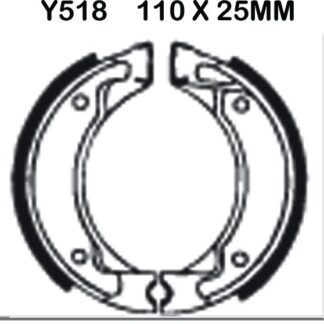 EBC Brake Shoes Y518