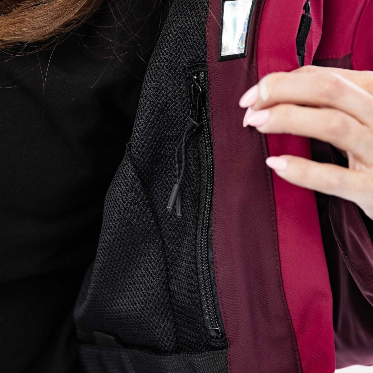 Spada Lula CE WP Ladies Jacket Port Red - Image 4