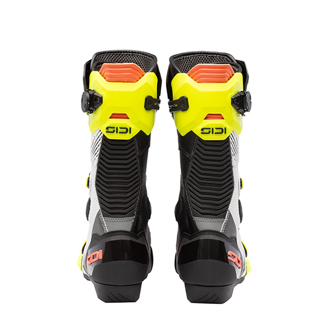 Sidi Mag 2 Air CE Boots Fluo Yellow/Fluo Coral - Image 5