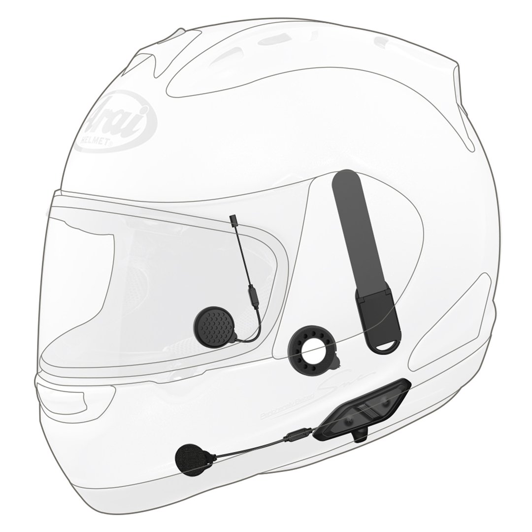 Sena 10U-AR-11 Bluetooth Communication System Handlebar RC4 Remote Arai Full-face Helmets - Image 2