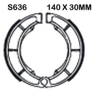 EBC Brake Shoes S636