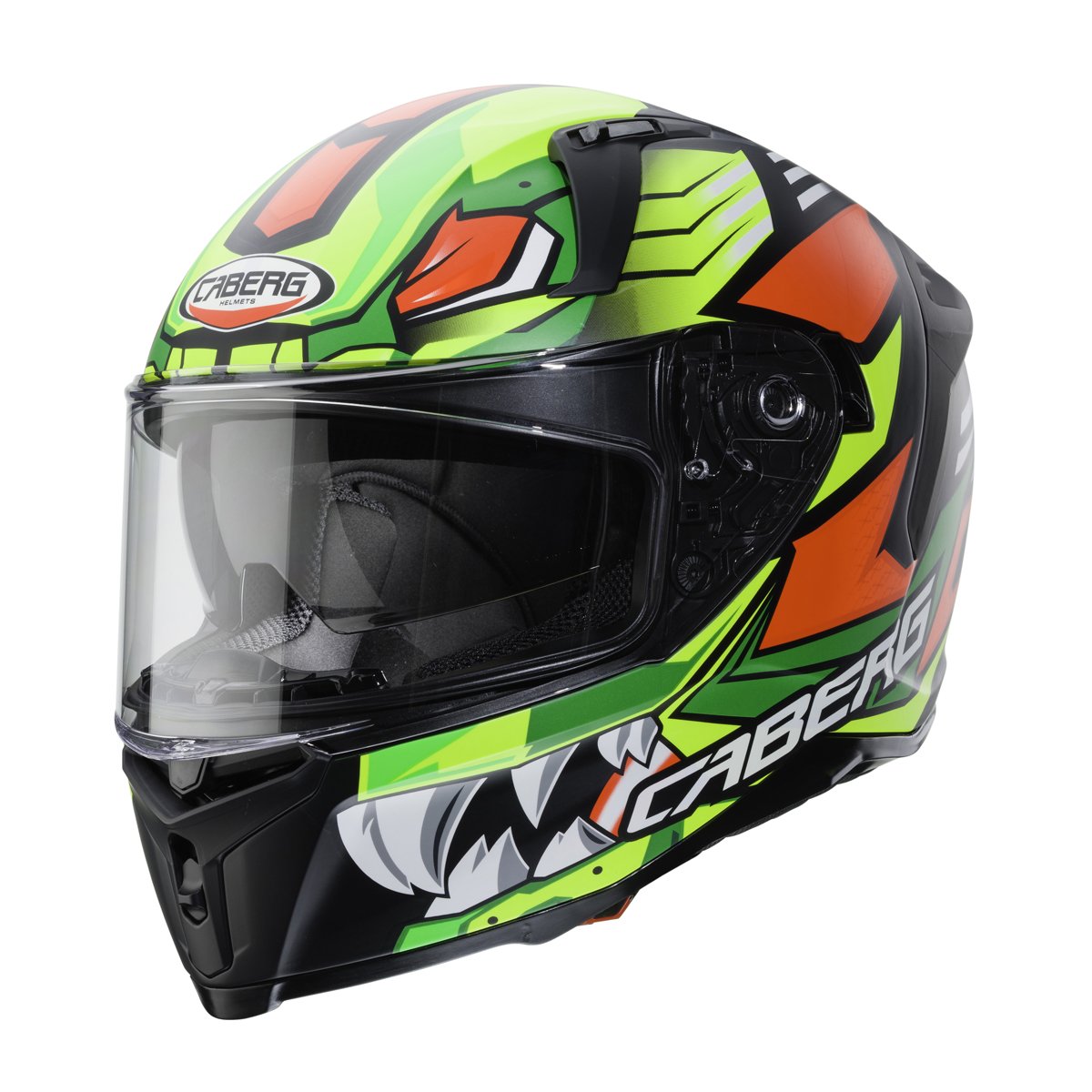 Caberg Avalon Giga Matt Blk/Yellow Fluo/Red Fluo