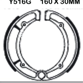 EBC Brake Shoes Y516G-SPECIAL ORDER