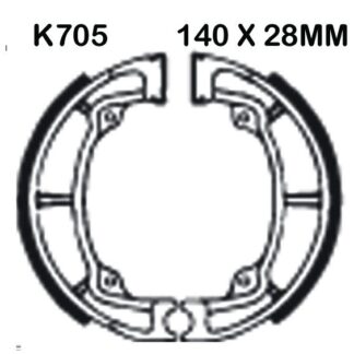 EBC Brake Shoes K705
