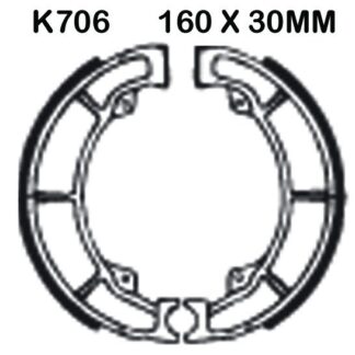 EBC Brake Shoes K706