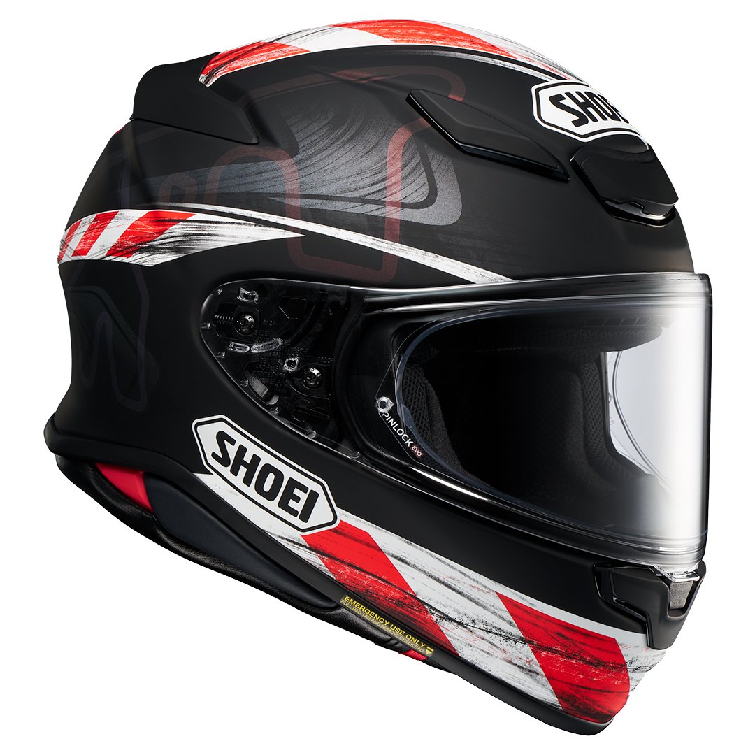 Shoei NXR2 Knee Down TC-5 Helmet - Image 3