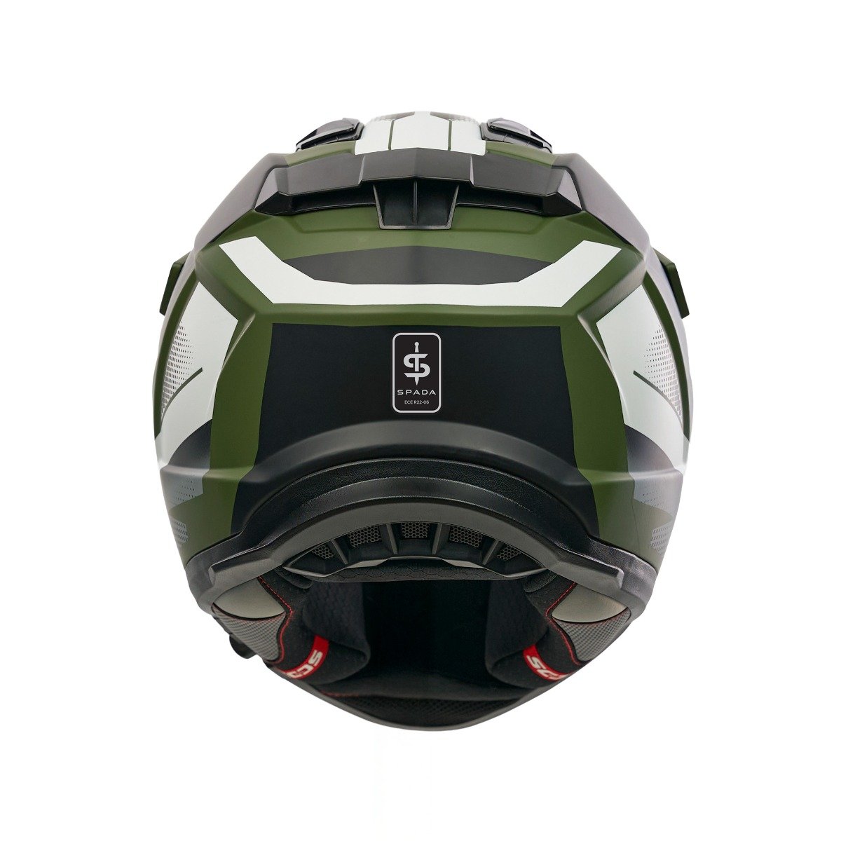Spada Trailhawk Raptor Green Helmet - Image 3